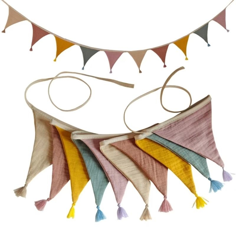 Baby Nursery Bunting - جميل غرفة الحضانة الرايات الديكور الطفل