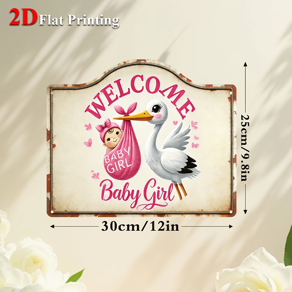 Baby Nursery Pink - قطعة واحدة من لوحة فنية مسطحة