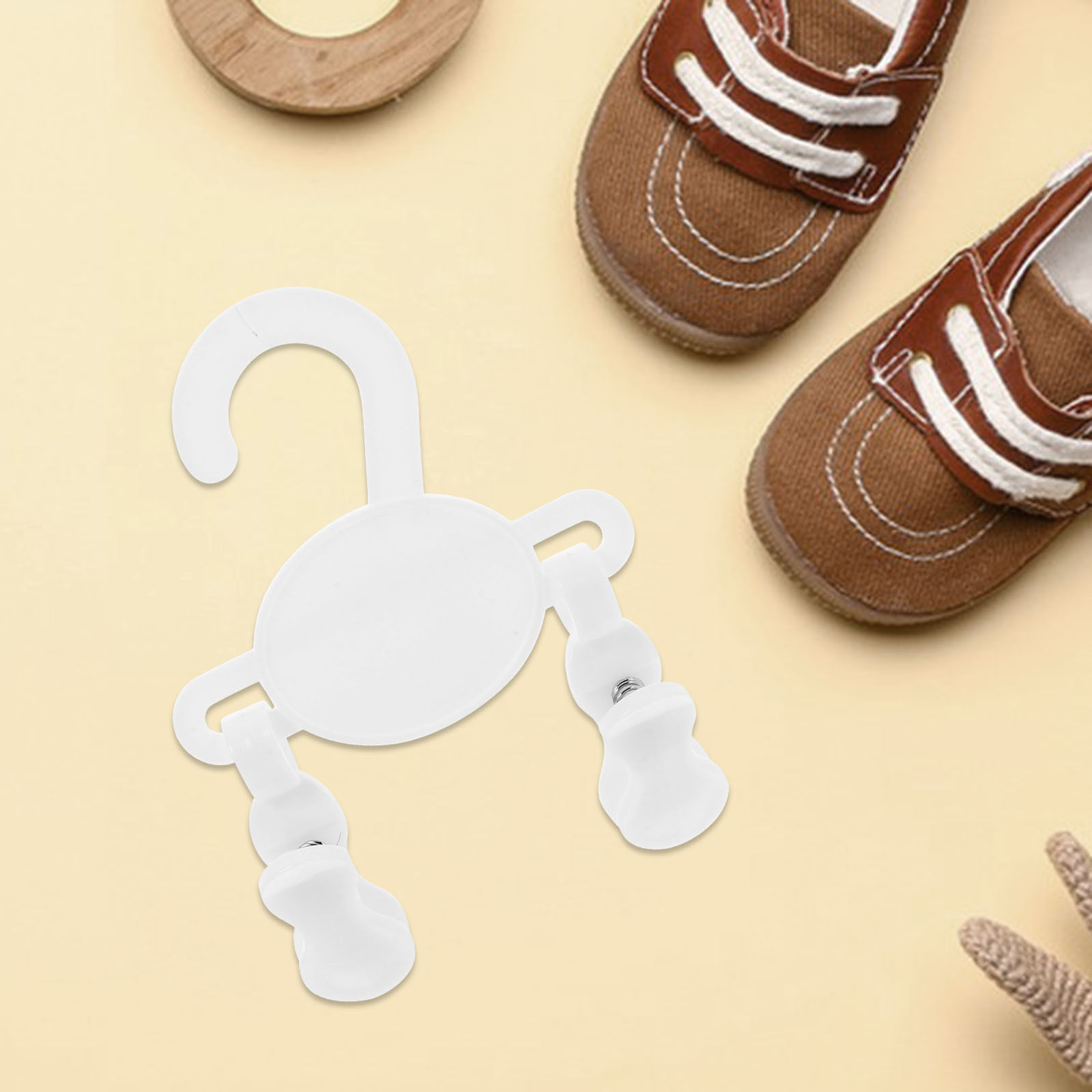 10 قطع من مشابك تعليق الأحذية  - مراجعة Baby Nursery Wardrobe وسعره