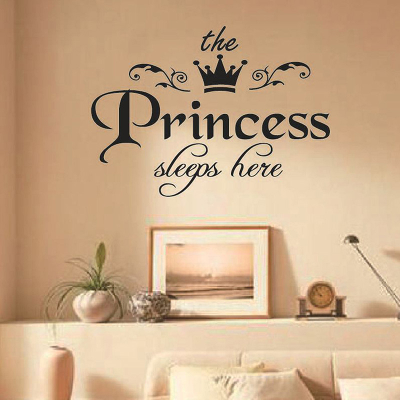 ملصق جداري على شكل الأميرة الت - مراجعة Baby Nursery Wallpaper Girl وسعره