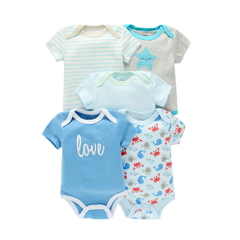 Ircomll 5 زوج/وحدة ملابس بيبي  - مراجعة Baby Nursery Ideas Boy وسعره