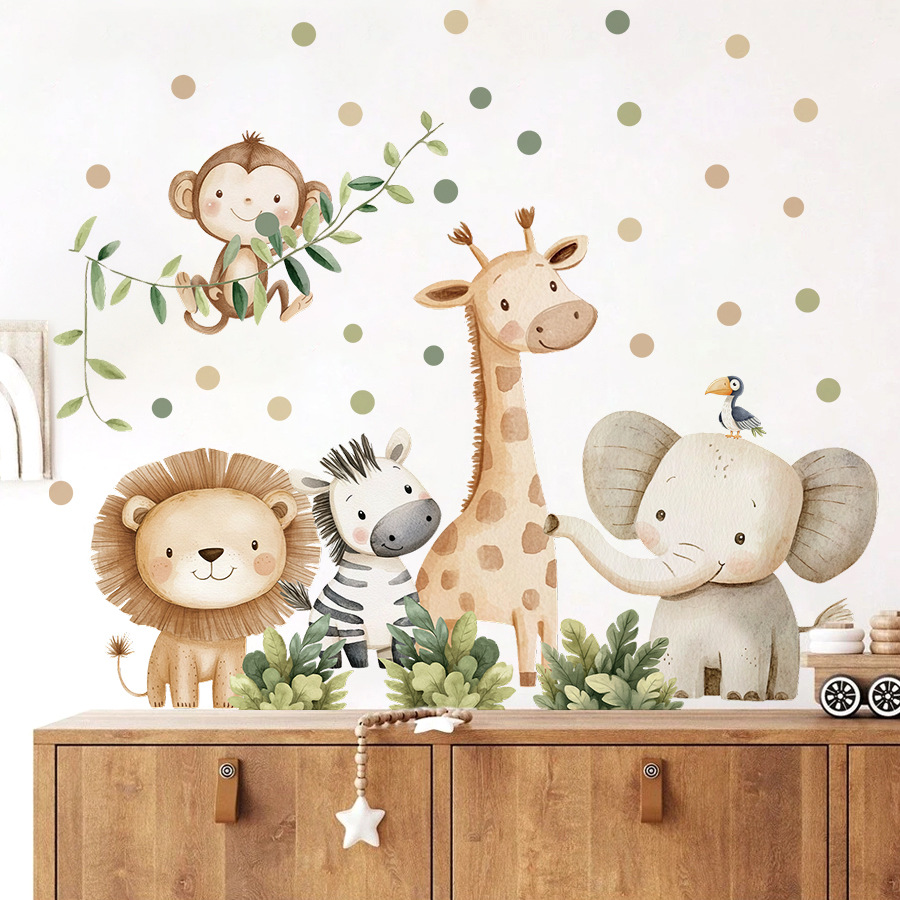 بوهو غابة الحيوانات ملصقات جدا - مراجعة Baby Nursery Furniture وسعره