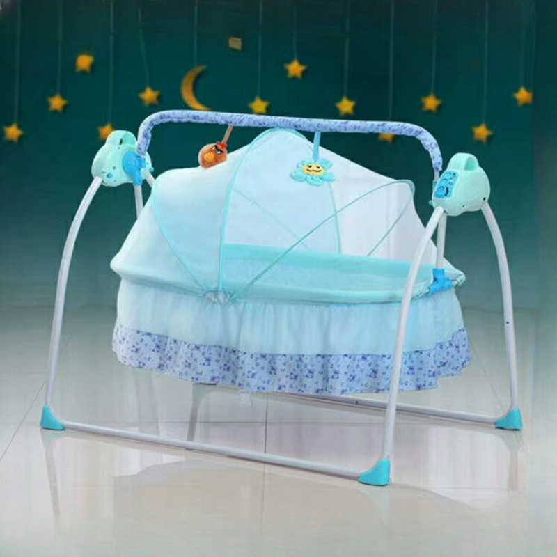 سرير مهد للطفل كهربائي ذكي ، ك - مراجعة Baby Nursery Furniture وسعره