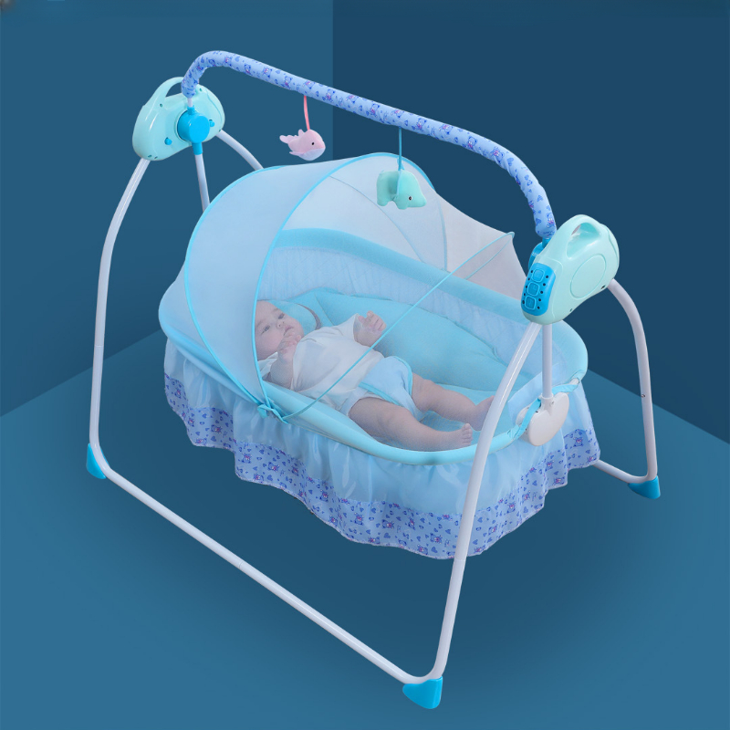 سرير مهد للطفل كهربائي ذكي ، ك - مراجعة Baby Nursery Furniture وسعره