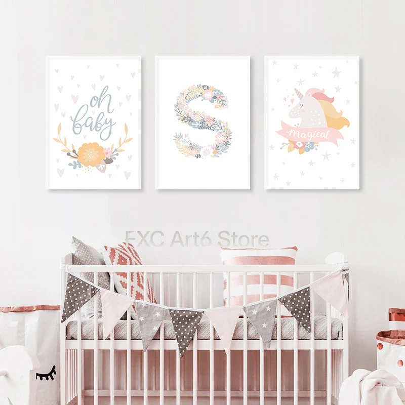 لوحة فنية جدارية بدون إطار بتص - مراجعة Baby Nursery Pink وسعره