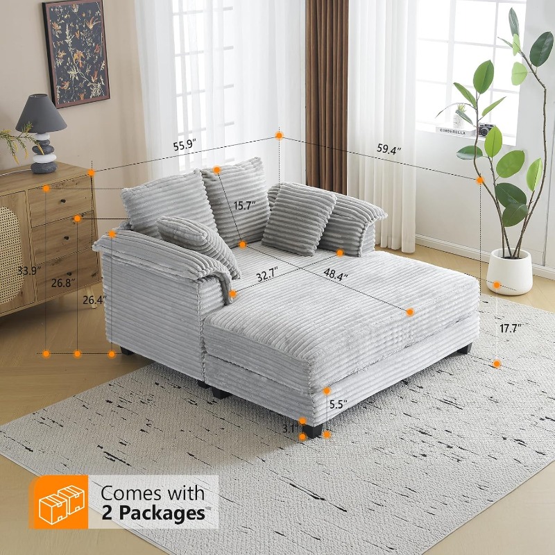 كرسي استرخاء كبير الحجم من VIN - مراجعة Rocking Chair Nursery وسعره