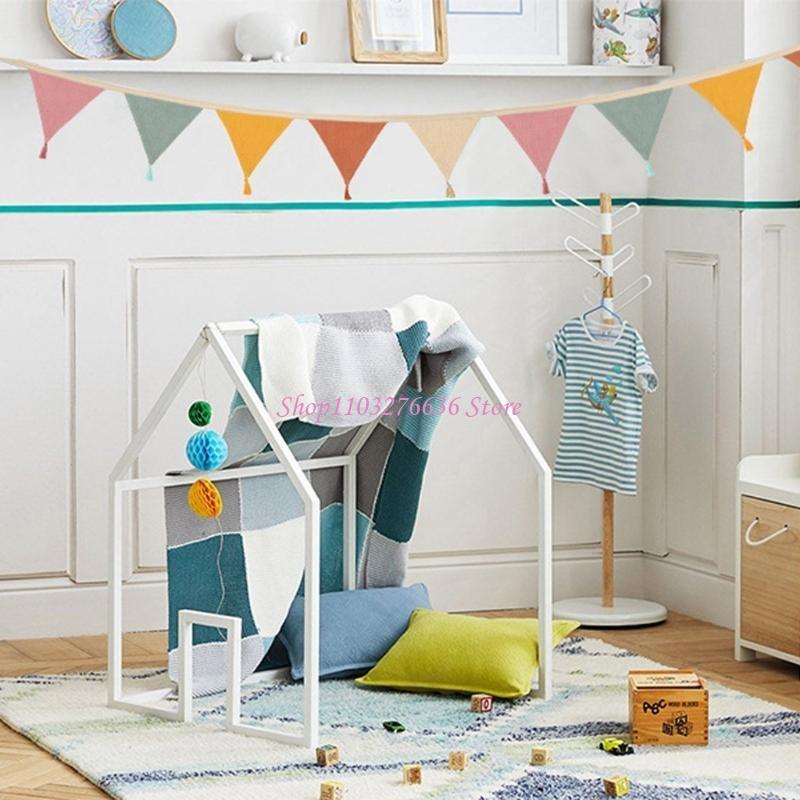 لافتات رايات الحضانة الملونة ا - مراجعة Baby Nursery Bunting وسعره