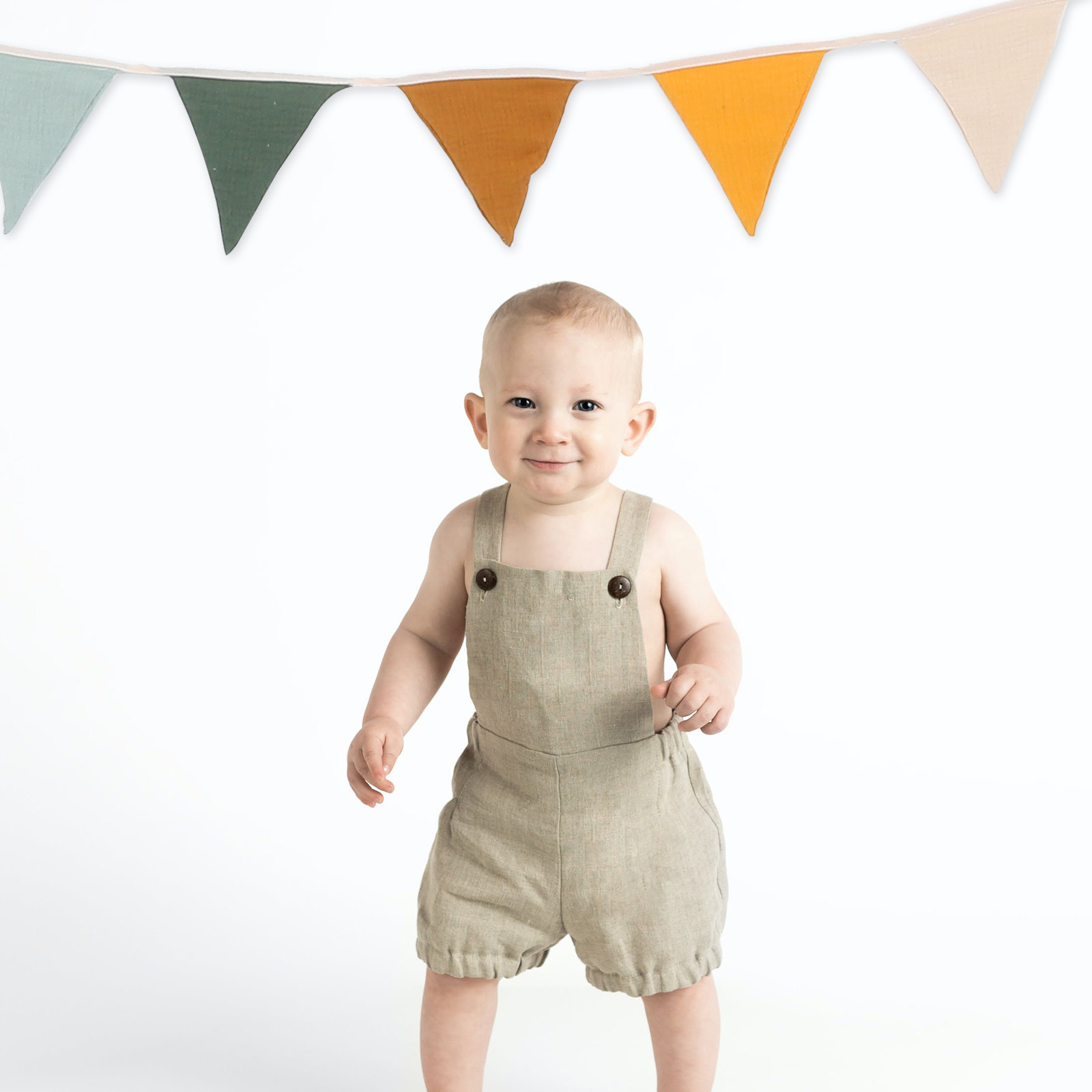 مجموعة واحدة من أعلام الزينة ا - مراجعة Baby Nursery Bunting وسعره