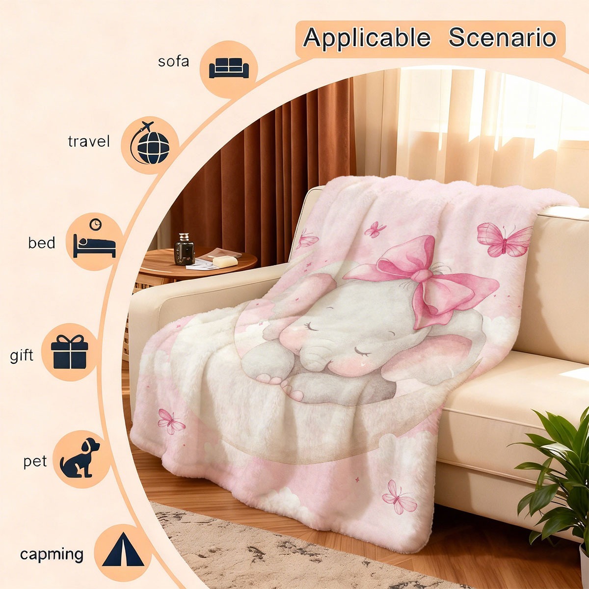 بطانية قماشية ناعمة على شكل في - مراجعة Baby Nursery Keepsake وسعره