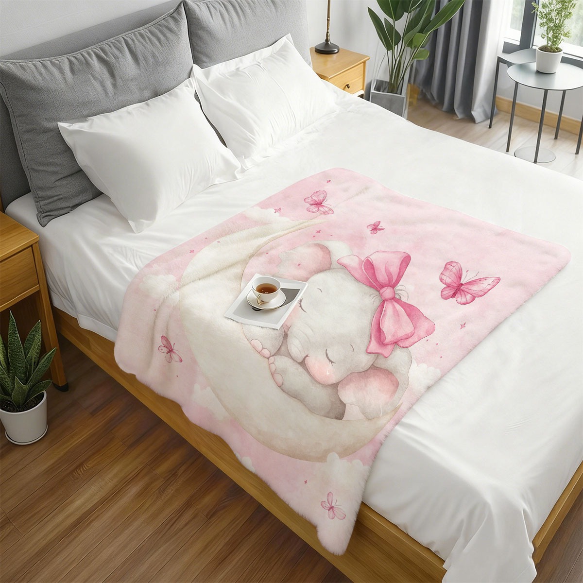 بطانية قماشية ناعمة على شكل في - مراجعة Baby Nursery Keepsake وسعره