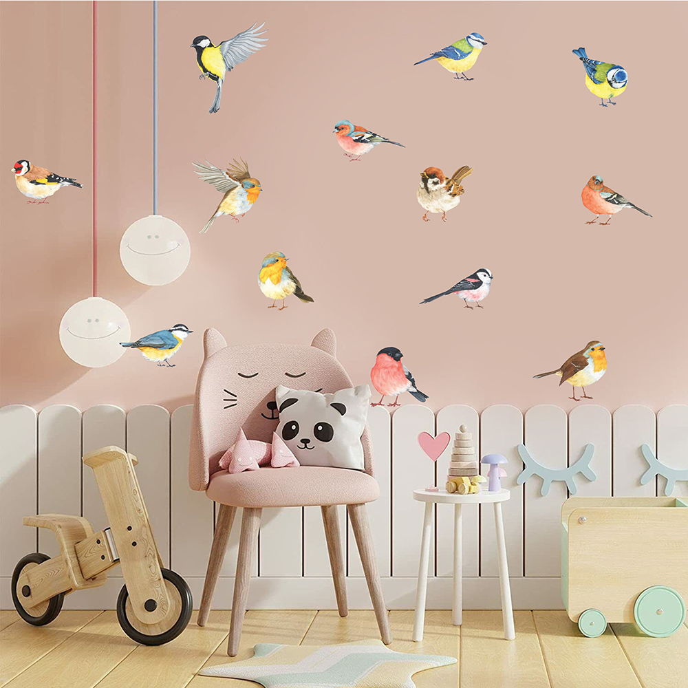 13 قطعة من ملصقات الحائط للطيو - مراجعة Baby Nursery Furniture وسعره