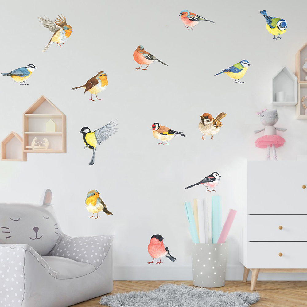 13 قطعة من ملصقات الحائط للطيو - مراجعة Baby Nursery Furniture وسعره