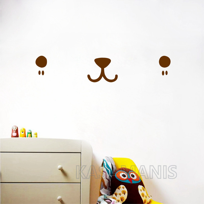 لطيف Kawaii الوجه جدار الفن مل - مراجعة Baby Nursery Furniture وسعره