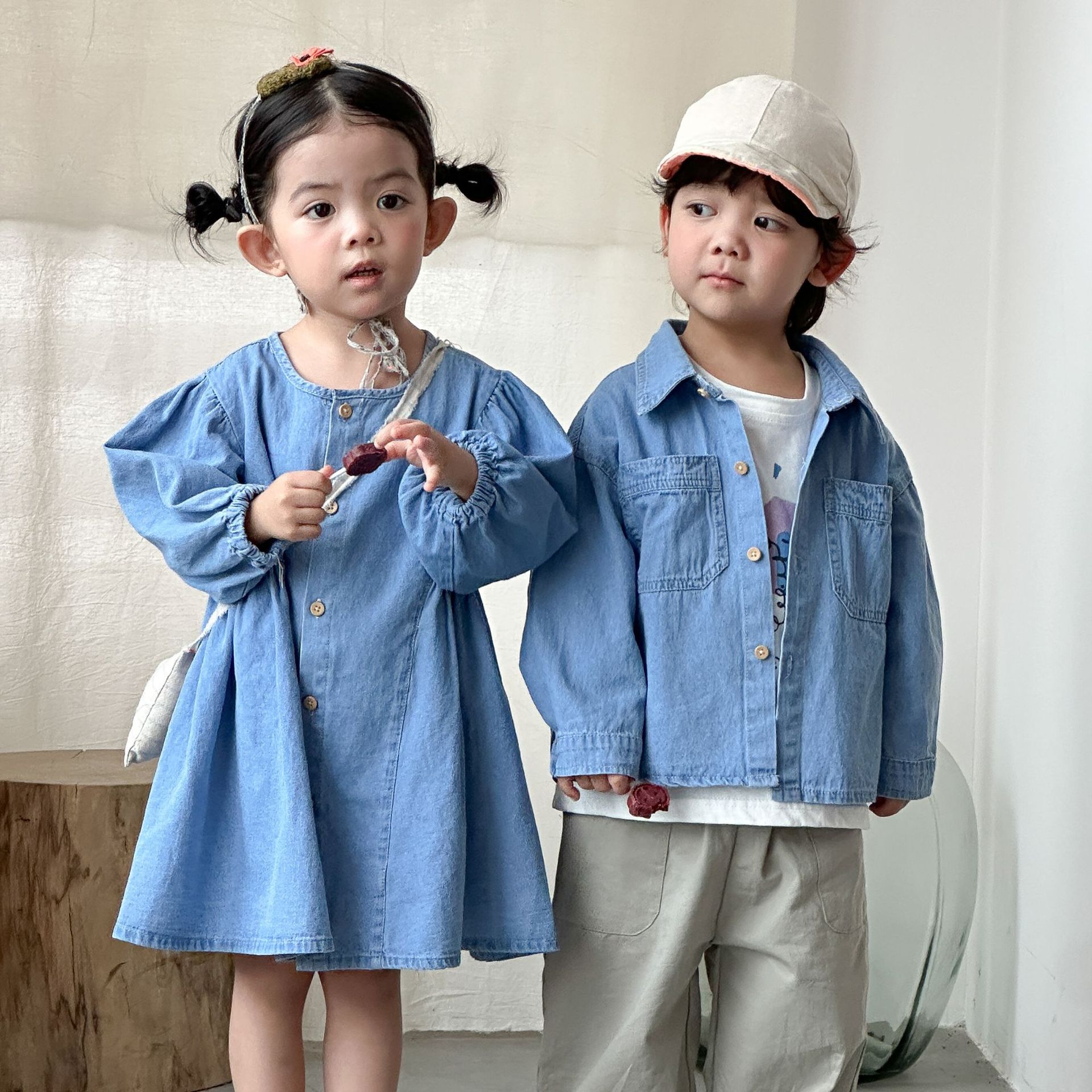 فستان جينز للفتيات، ملابس أطفا - مراجعة Baby Nursery Ideas Boy وسعره