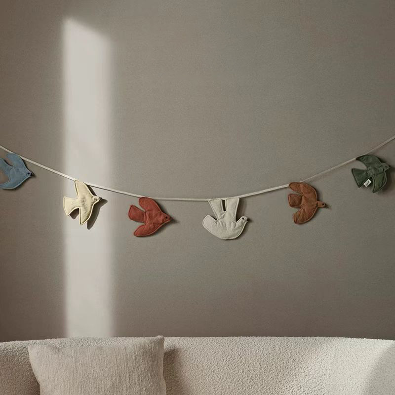 ديكور معلق على شكل طائر بأسلوب - مراجعة Baby Nursery Bunting وسعره