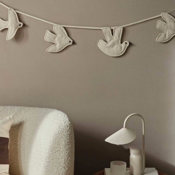 ديكور معلق على شكل طائر بأسلوب - مراجعة Baby Nursery Bunting وسعره