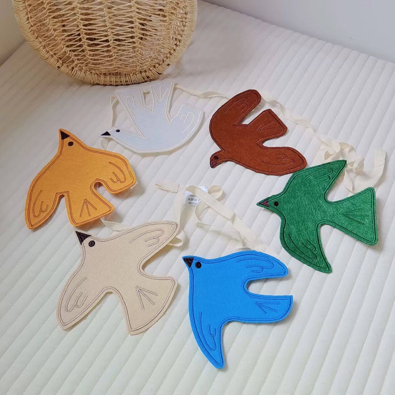 ديكور معلق على شكل طائر بأسلوب - مراجعة Baby Nursery Bunting وسعره