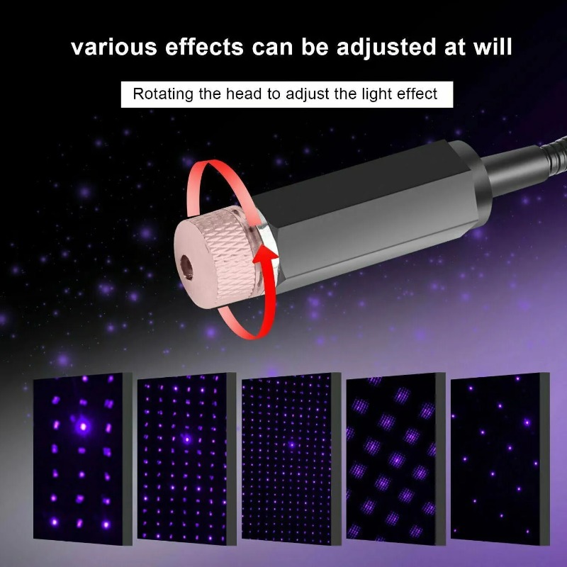 سيارة رومانسية LED السماء المر - مراجعة Night Light Projector Stars وسعره