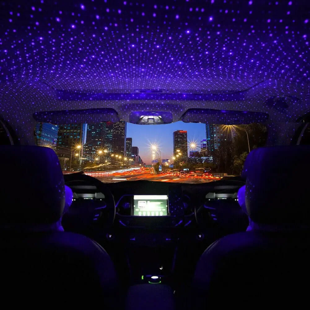 مصباح LED صغير للسيارة يعمل بـ - مراجعة Night Light Projector Stars وسعره