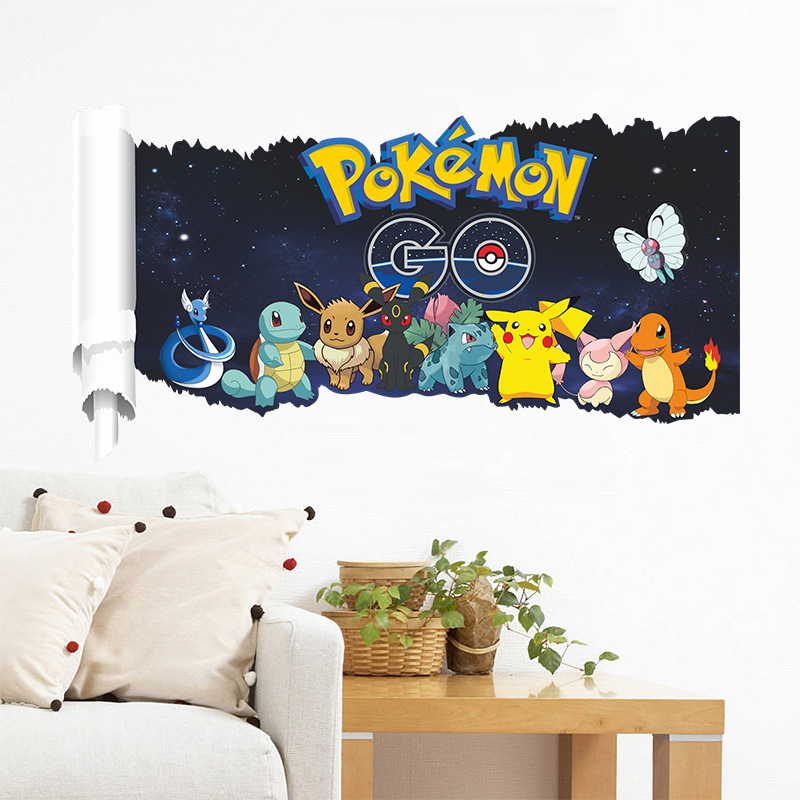 كرتون بوكيمون بيكاتشو ملصق حائ - مراجعة Wall Decal Nursery وسعره