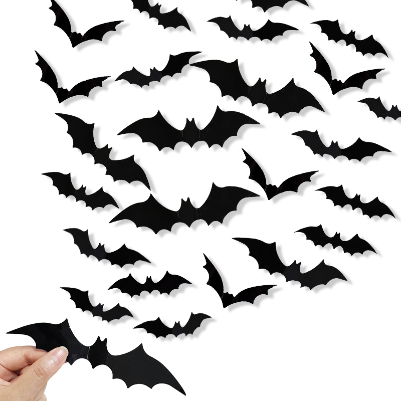 12-120 قطعة ثلاثية الأبعاد الأ - مراجعة Wall Decal Nursery وسعره