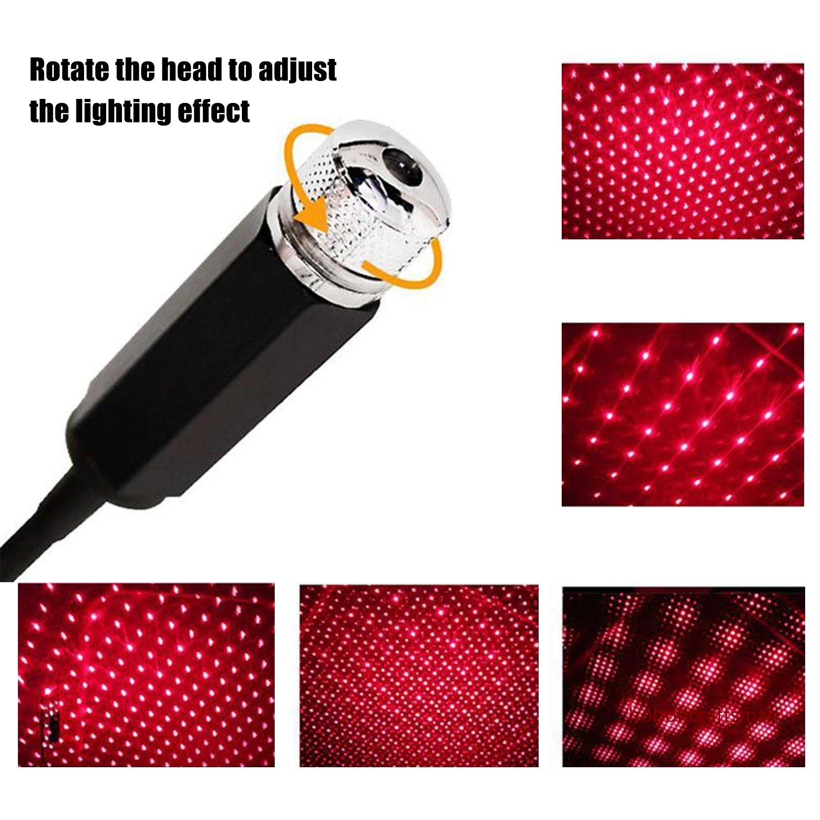 مصباح LED صغير لسقف السيارة عل - مراجعة Night Light Projector Stars وسعره